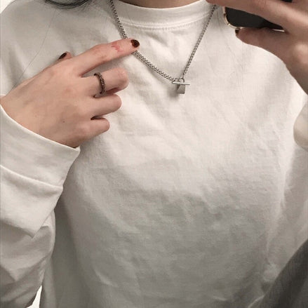 OFUSE - lock toggle necklace
