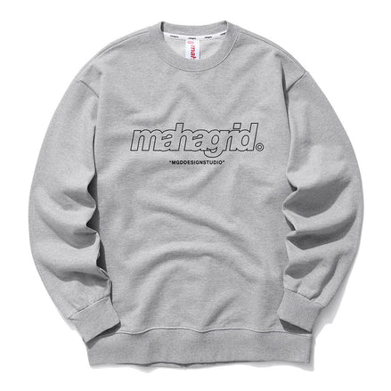 (現貨) MAHAGRID - THIRD LOGO CREWNECK[GREY]