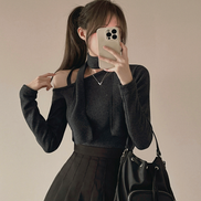 KR HANNI MUFFLER TOP SET (3 COLORS)
