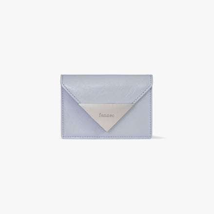 (現貨)CRINKLE TRIANGLE ACCORDION POCKET - MISTY LAVENDER