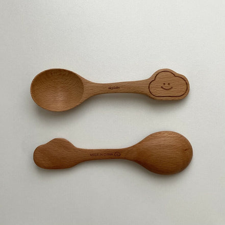 Skyfolio - cloud wood spoon