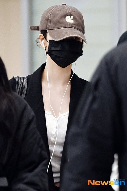 [KARINA同款] Carlyn - new logo washed cap (6 colors)