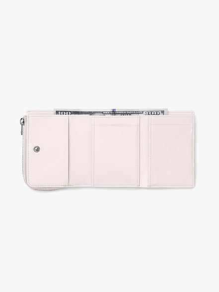 HEARTY ZIPPER WALLET (BLOSSOM)