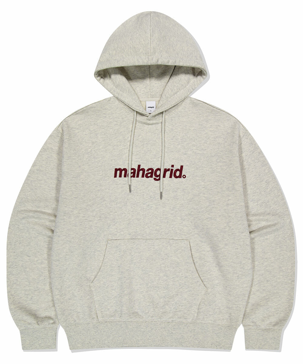 mahagrid - BASIC LOGO HOODIE (OATMEAL)