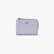 HEARTY ZIPPER WALLET (MISTY LAVENDER)