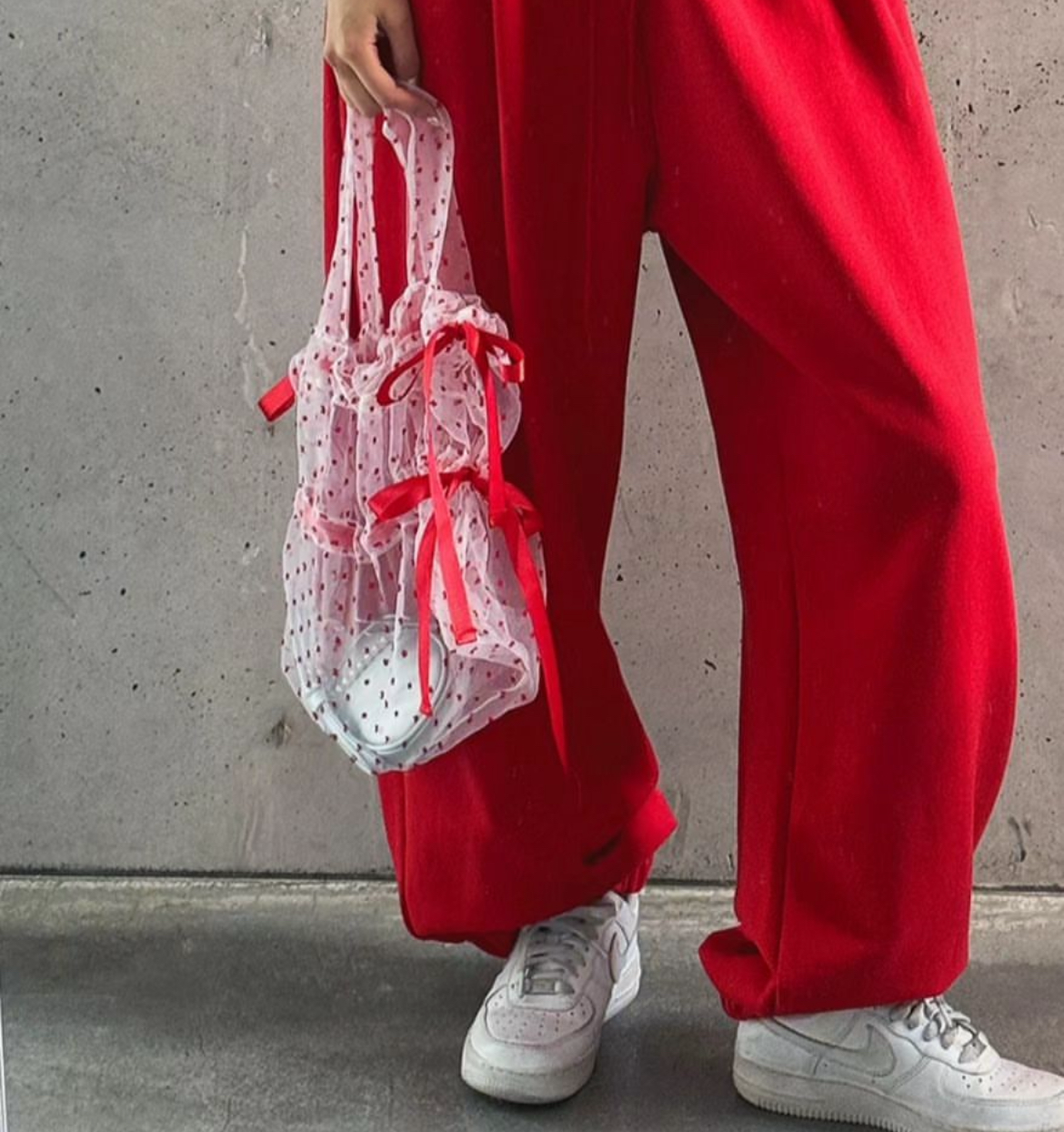 KR RIBBON MINI BAG (3 COLORS)