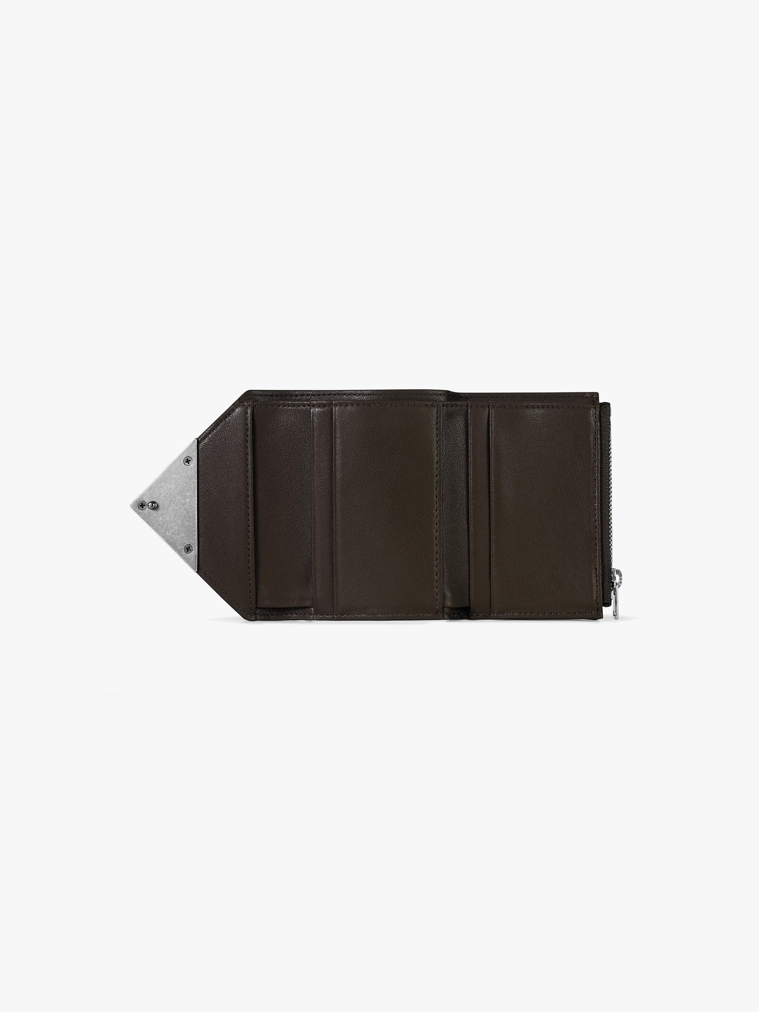 MATT TRIANGLE WALLET (LEOPARD BROWN)