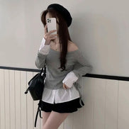 KR LAYER SHIRT TOP (3 COLORS)