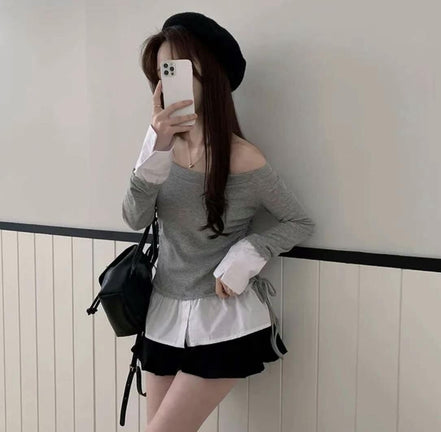 KR LAYER SHIRT TOP (3 COLORS)