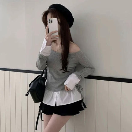 KR LAYER SHIRT TOP (3 COLORS)