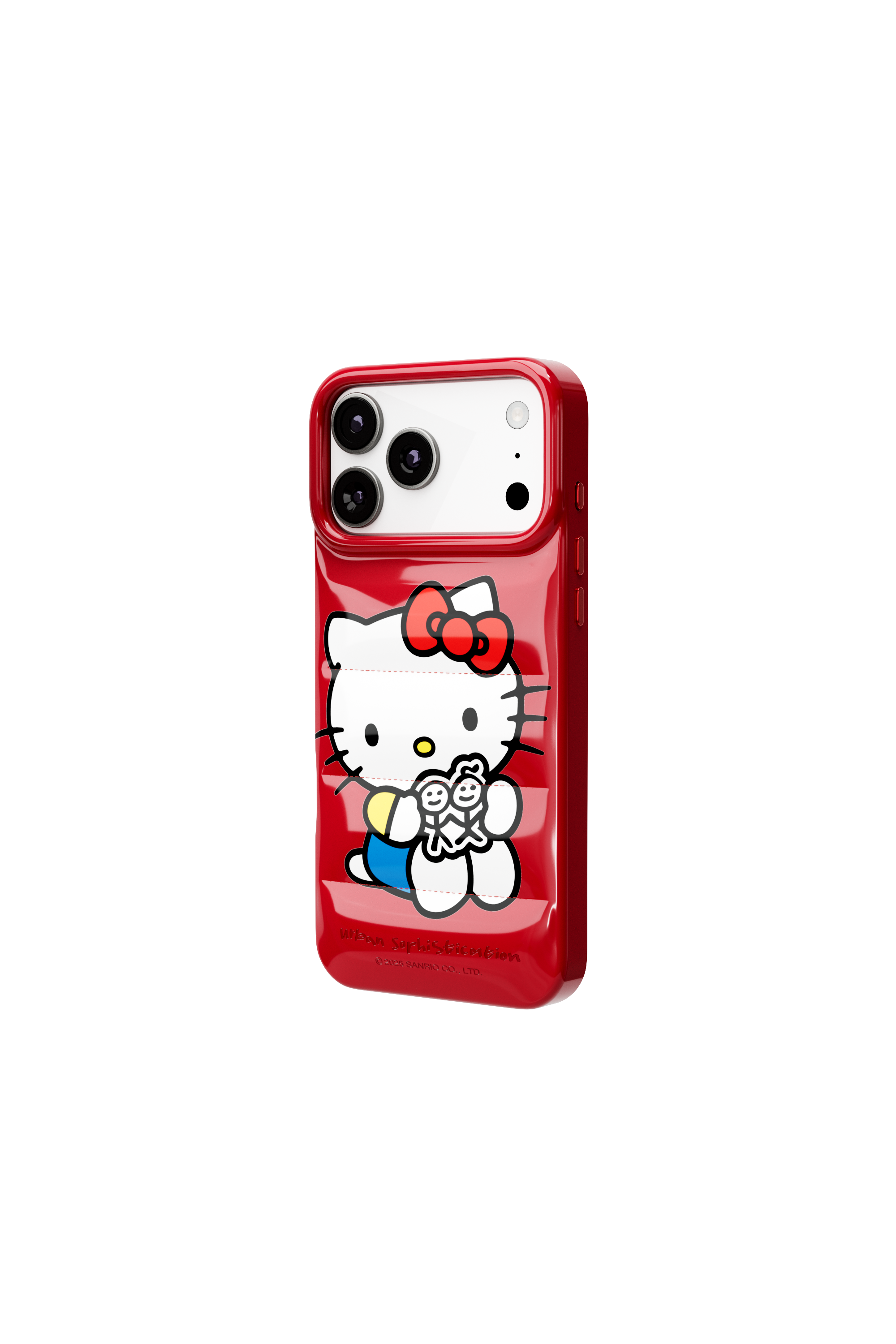 Sophistication 正規品Urban ✖︎Hello the-puffer-case-hello-kitty- キティー 16プロ Sophistication Urban 16 Kitty iPhoneアクセサリー
