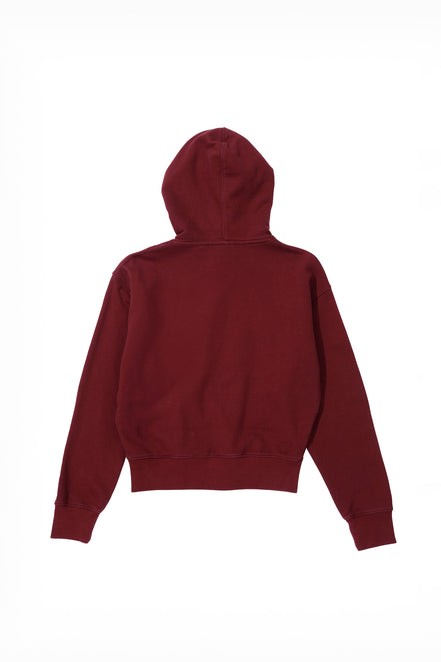SCULPTOR - Mary Acid Peel Hoodie (Washed Wine)