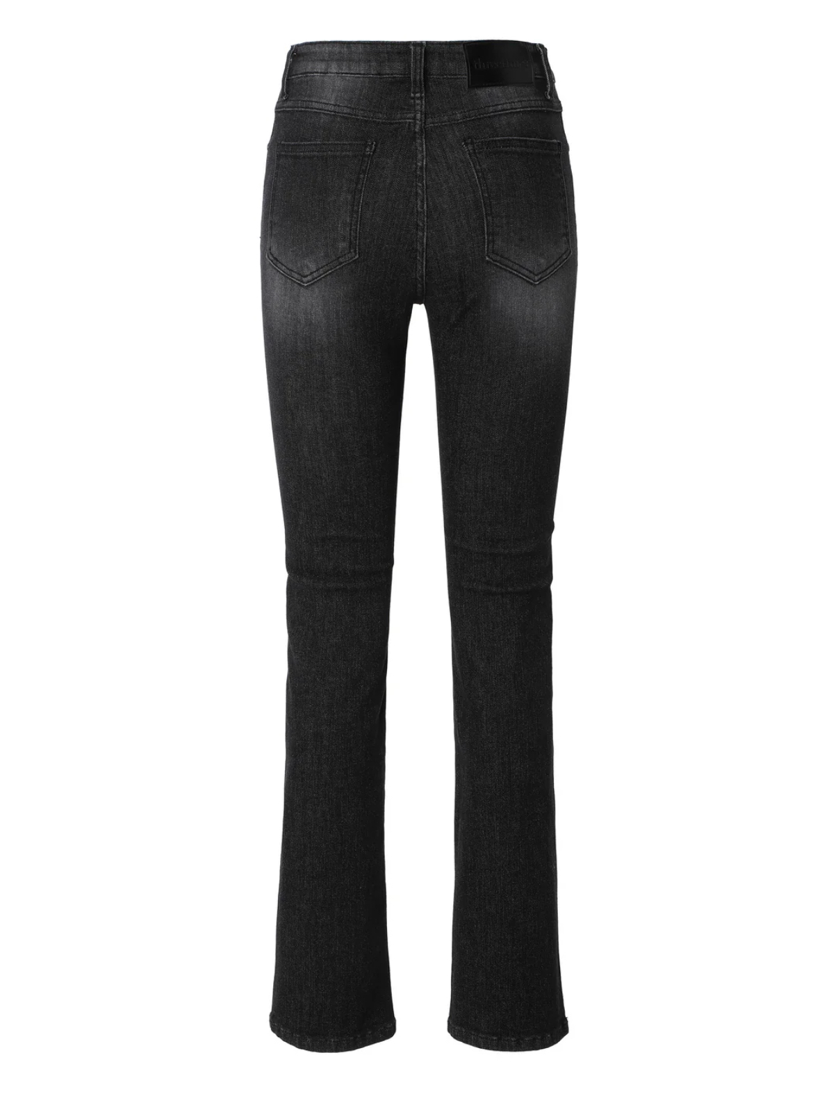 [karina同款] 5501 bootcut black jeans