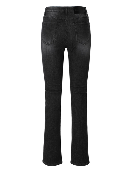 [karina同款] 5501 bootcut black jeans