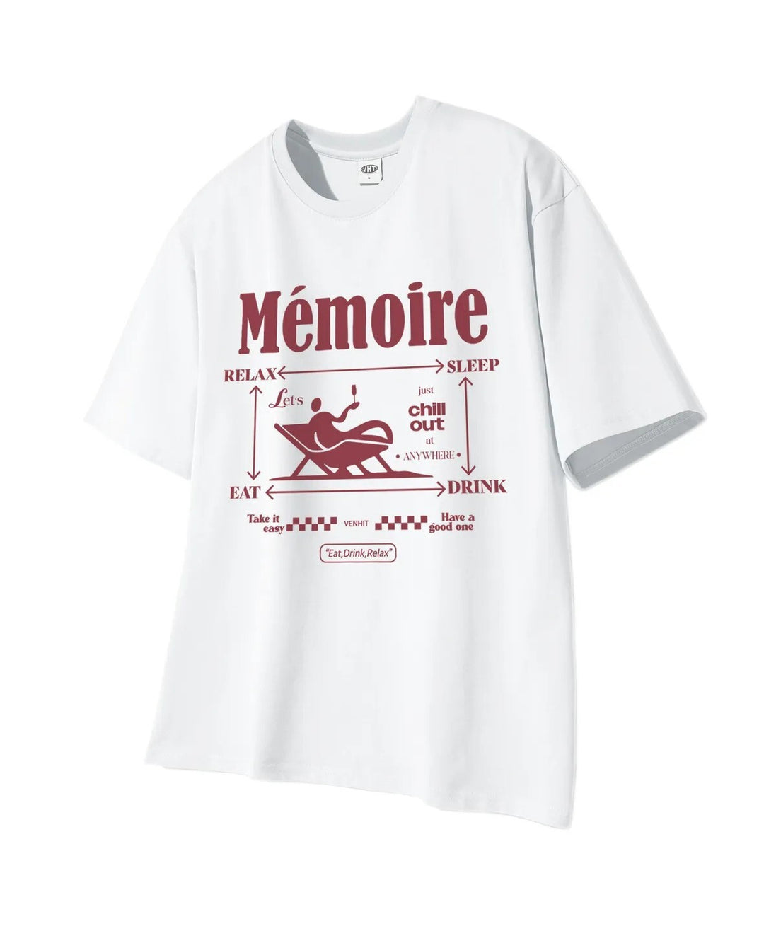 venhit - chill out cool cotton tshirt (4 colors)