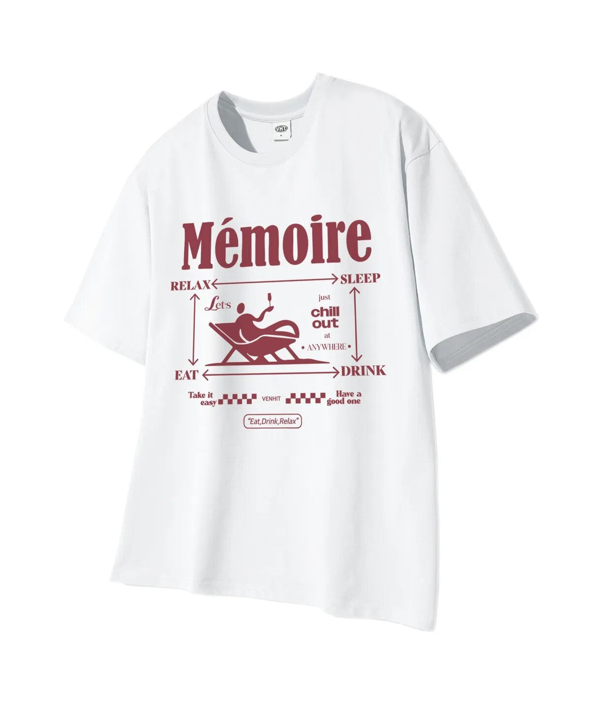 venhit - chill out cool cotton tshirt (4 colors)