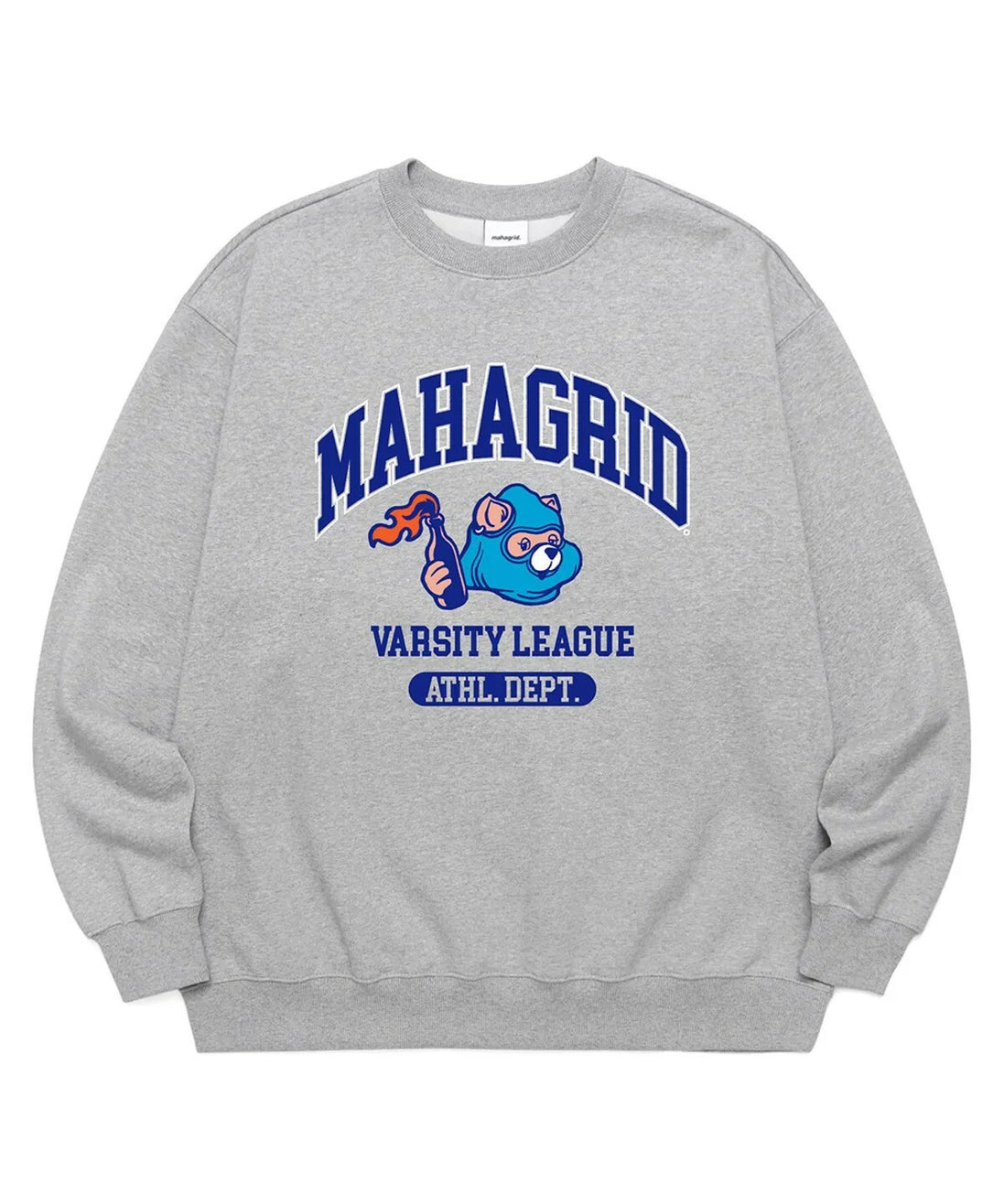 (現貨) MAHAGRID - COBY VARSITY SWEATSHIRT (GREY)