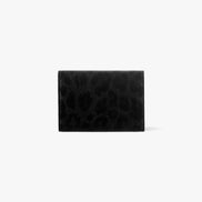 MATT TRIANGLE WALLET (LEOPARD BLACK)