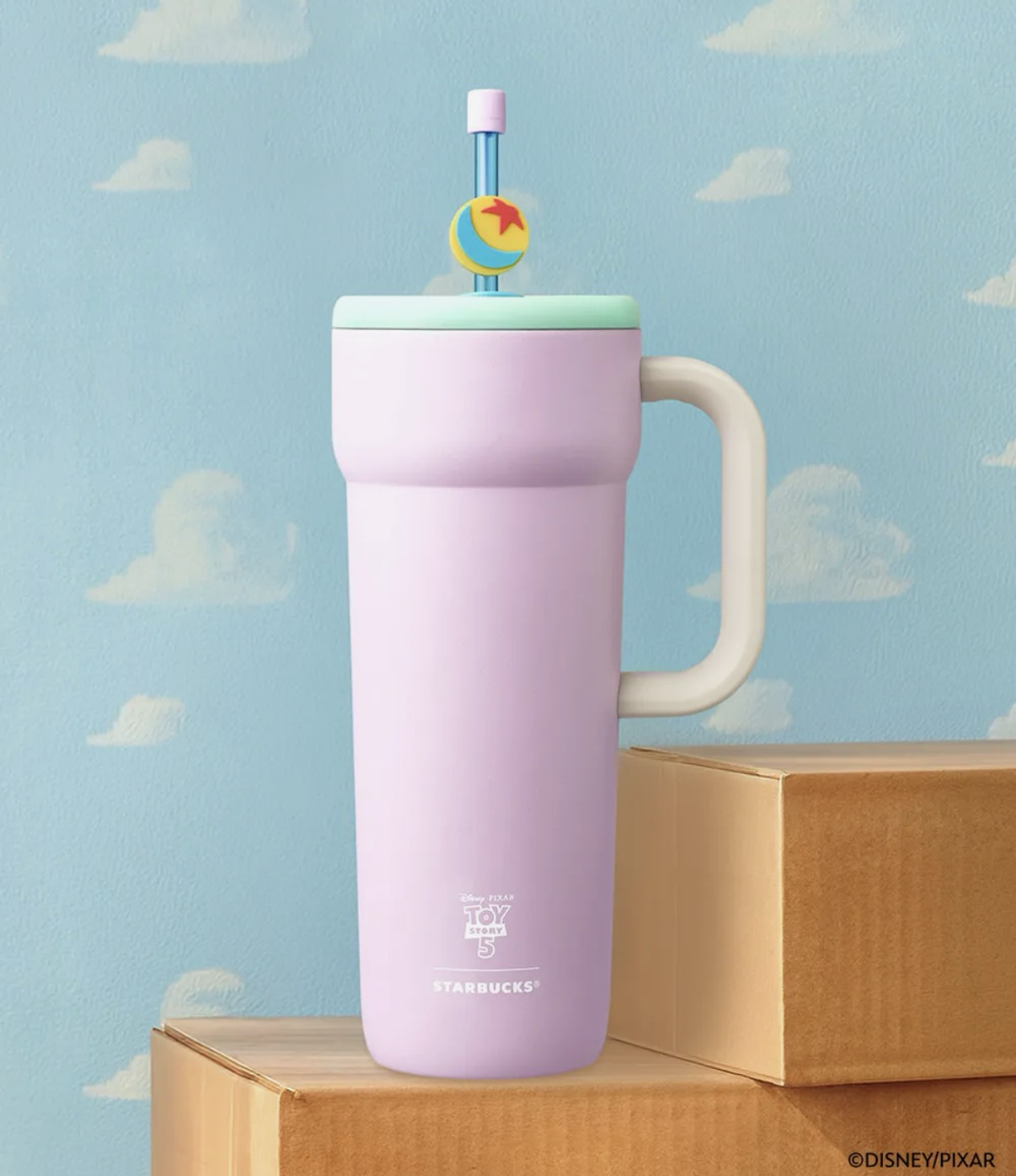 starbucks x toy story pink tumbler 710ml