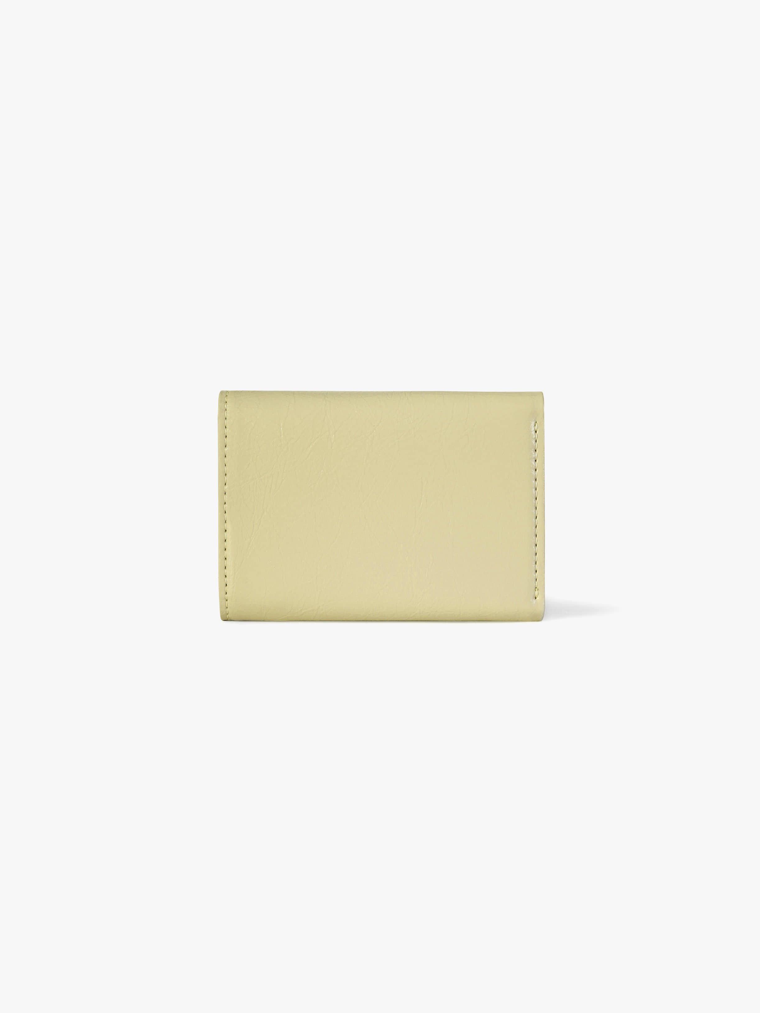 CRINKLE HALFMOON MINI WALLET (SOFT OLIVE)
