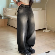 [KARINA同款] KR KARINA DENIM PANTS (2 COLORS)