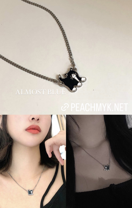 Almost Blue -  ANIMAL FRIENDS NECKLACE｜8 TYPES