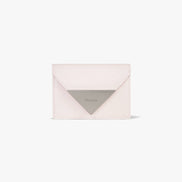 CRINKLE TRIANGLE TRIPLE WALLET (BLOSSOM)