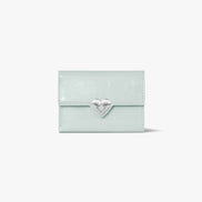 HEARTY FLAP WALLET (PALE MINT)