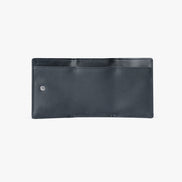TRIANGLE TRIPLE WALLET (LEOPARD NAVY)