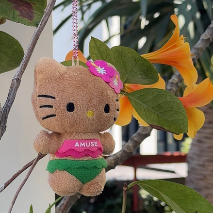 amuse 黑皮 hello kitty掛飾