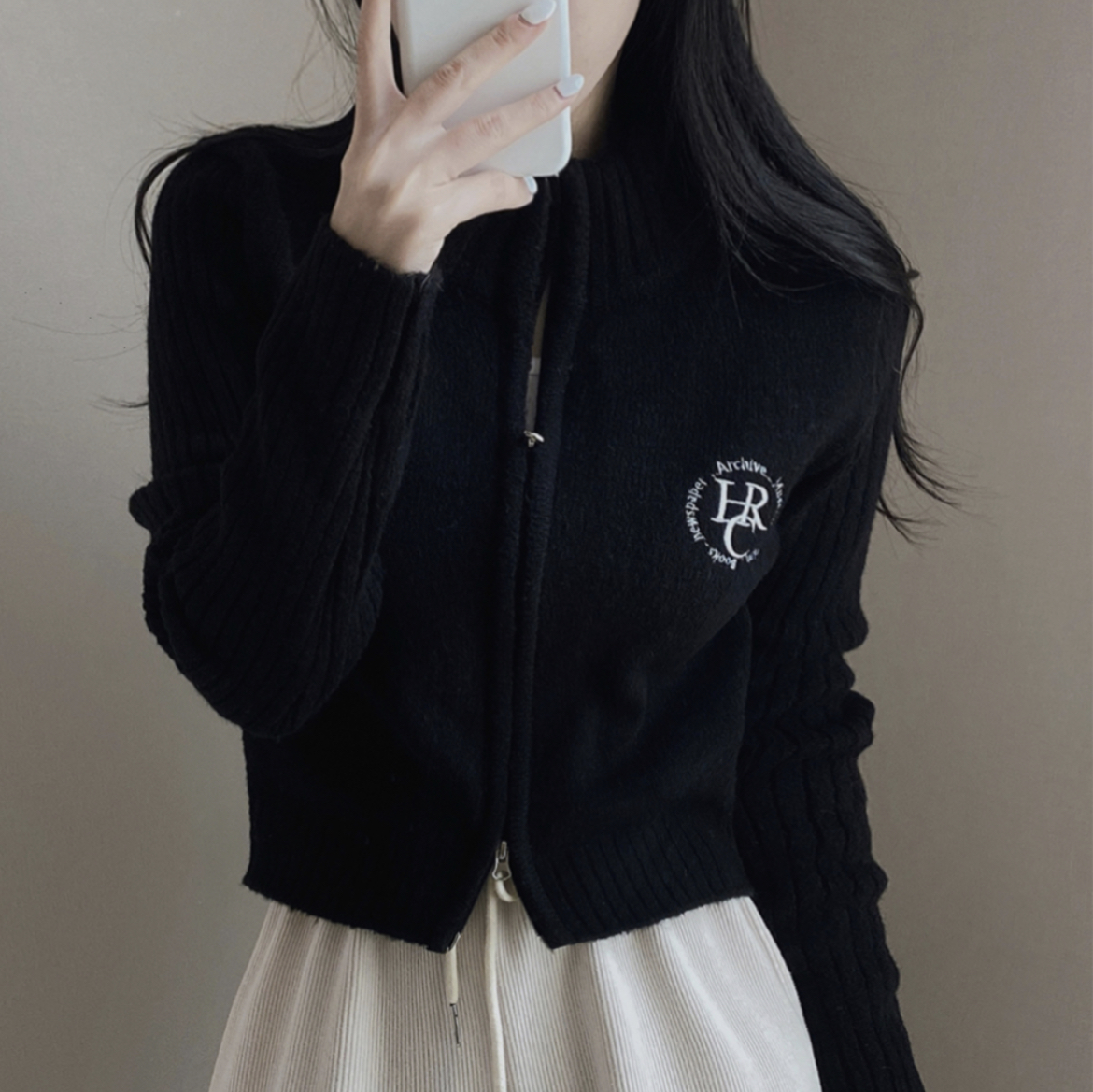 KR 兩著針織外套 3 COLORS