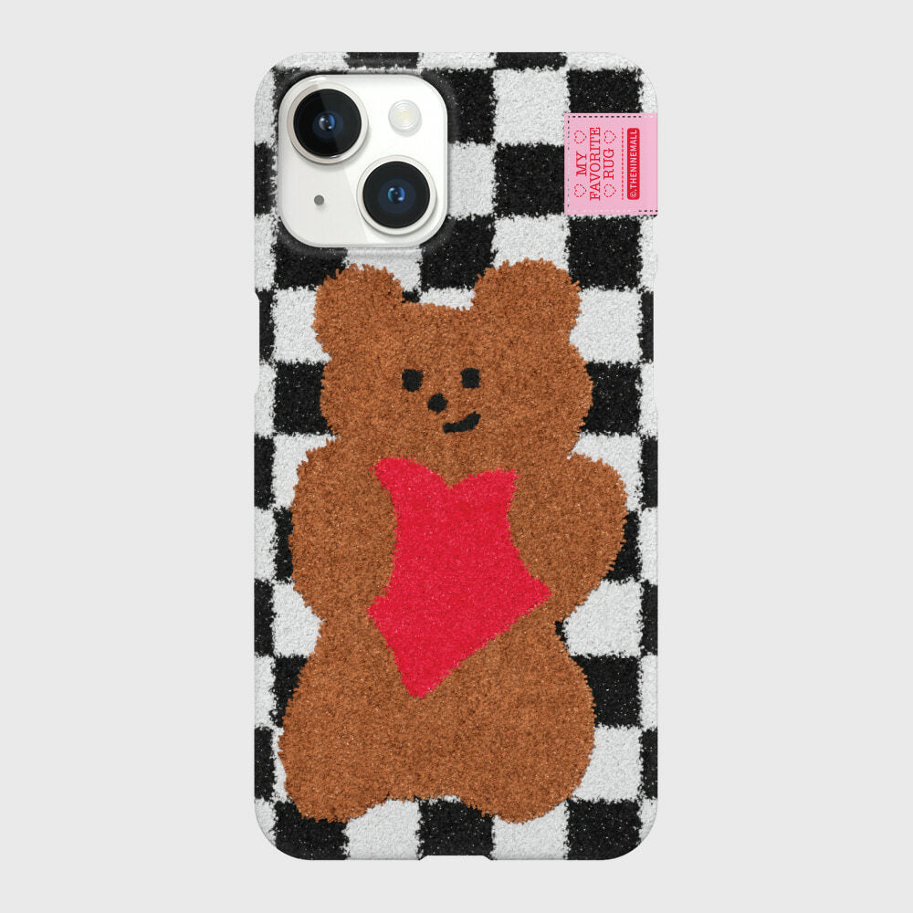 THE NINE MALL - gummy checkerboard rug 硬殼
