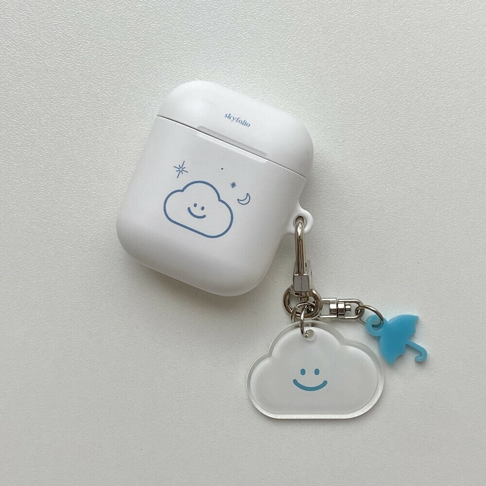 Skyfolio - whiteline cloud AirPods/ AirPods Pro Case
