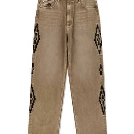 mahagrid - ORTEGA DENIM PANT (BROWN)