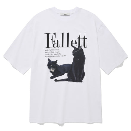 FALLETT - FALLETT - DEUX NERO SHORT SLEEVE (WHITE)