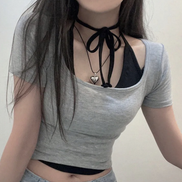KR 短版純色TEE 5 COLORS