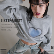LIKE THE MOST SKY HEART HOODIE (3 COLORS)