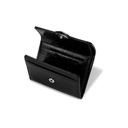 HEARTY FLAP WALLET (BLACK)