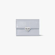 HEARTY FLAP WALLET (MISTY LAVENDER)