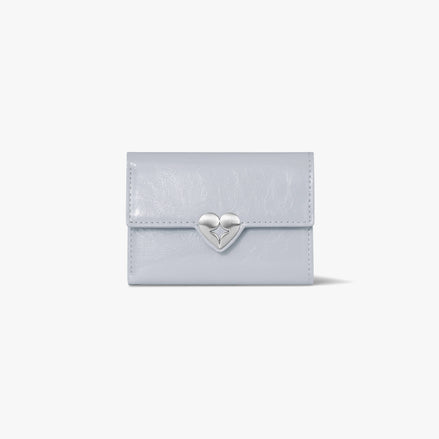 HEARTY FLAP WALLET (MISTY LAVENDER)