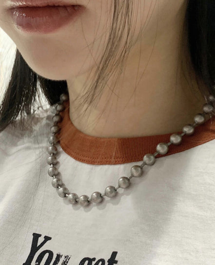 OFUSE - matt ball chain