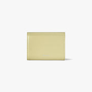 CRINKLE TRIANGLE DOCO WALLET (SOFT OLIVE)