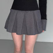 KR AMELIA SHIRT TOP (BLACK GREY)