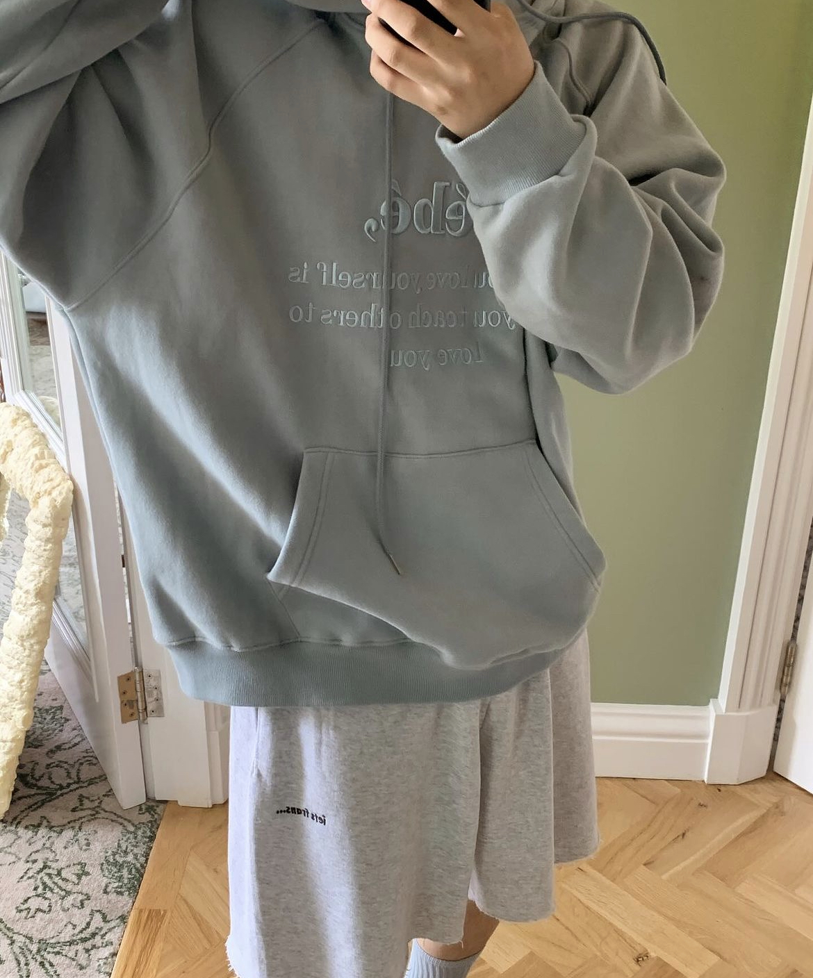 (現貨) NOIRNINE - Bébé Hoodie [BLUE]