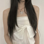 OFUSE - 24 winter - butterfly necklace