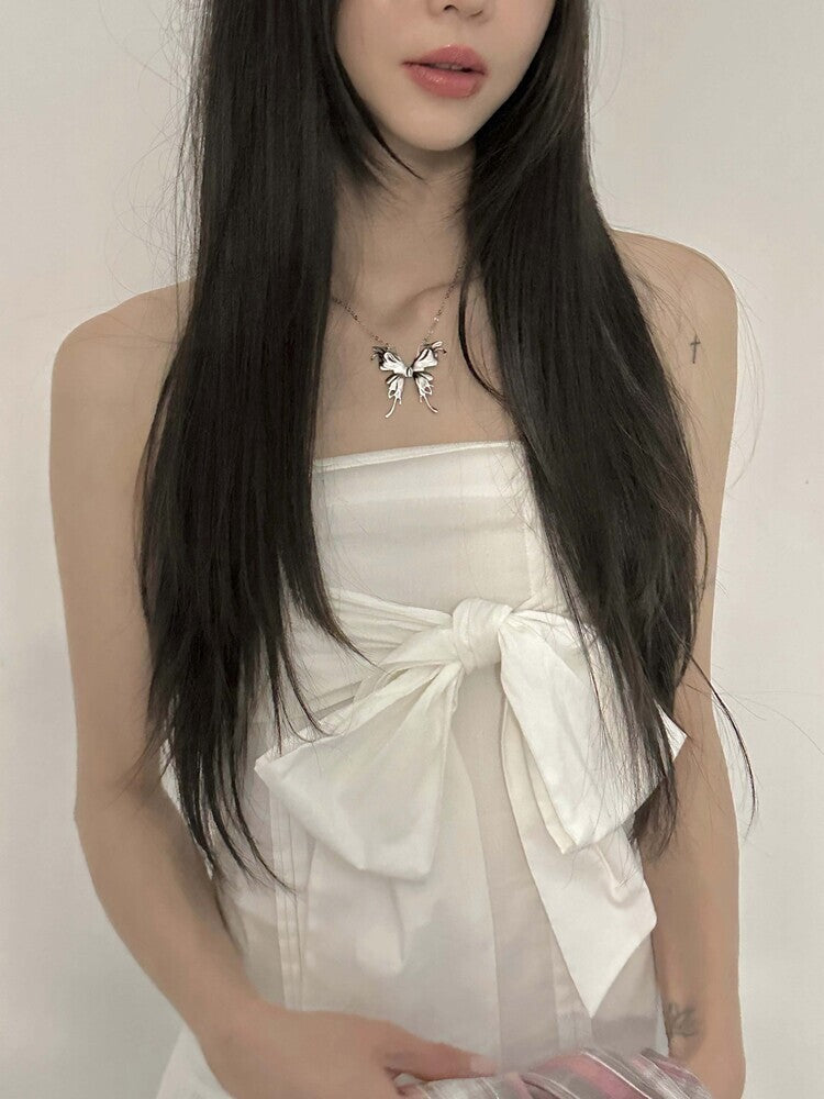 OFUSE - 24 winter - butterfly necklace