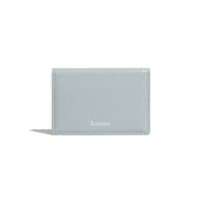 CRINKLE SOFT CARD CASE (MID GREY)