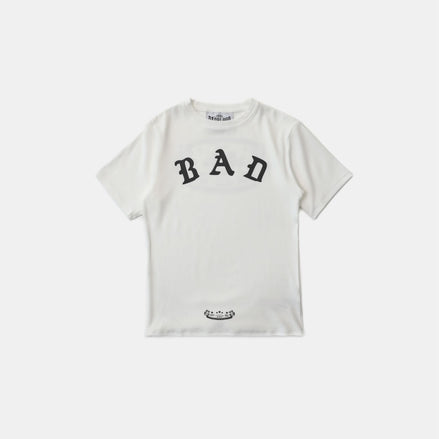 Bad Blood - Mystic Logo Jersey Short Sleeve Slim Fit (White)