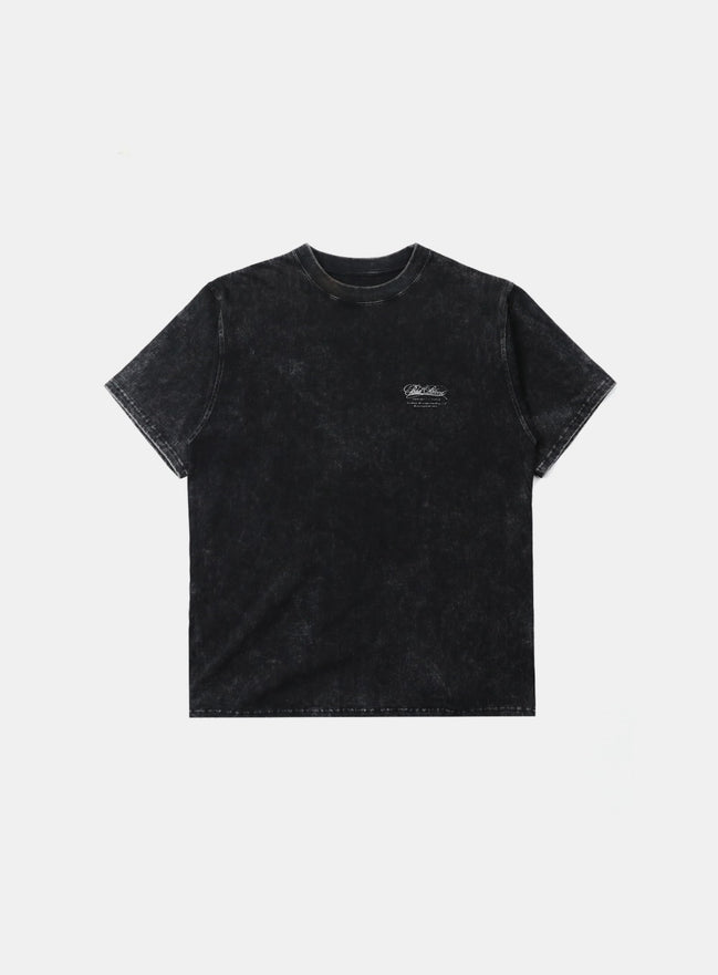bad blood - Premium Classic Washed T-Shirt (Black)