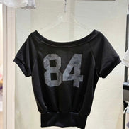 KR 84 CROPPED TSHIRT (4 COLORS)